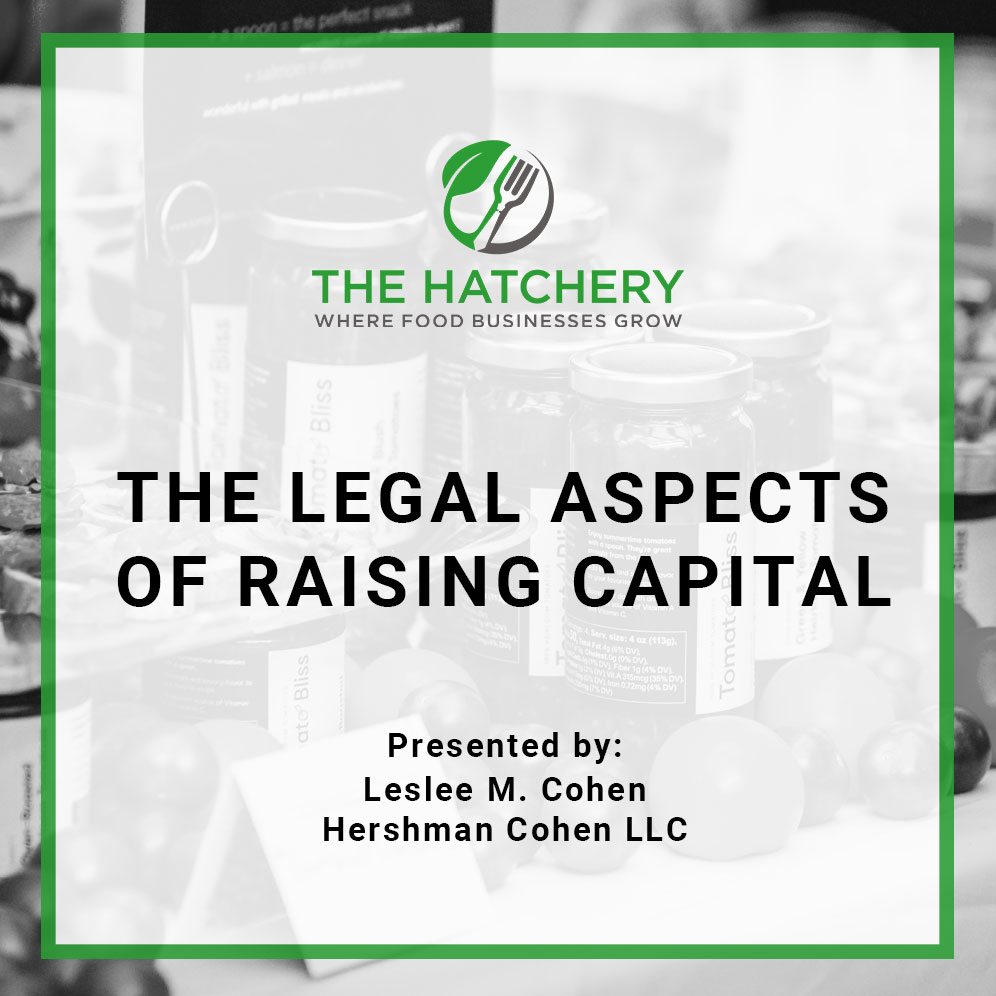 legal aspects of raising capital course product